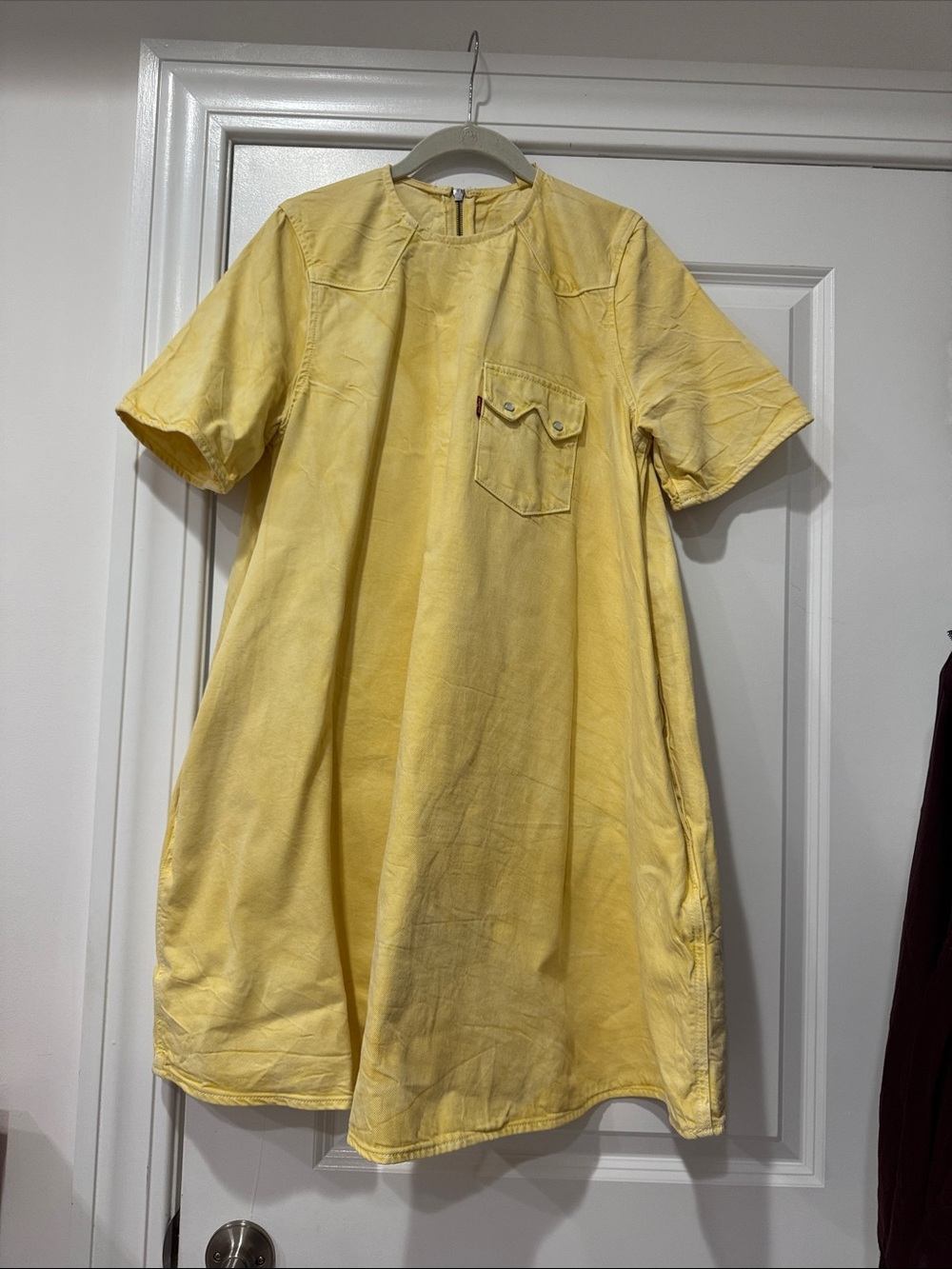 Leviโs GANNI Sawtooth Trapeze Dress size Small